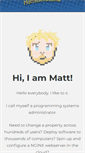 Mobile Screenshot of mattisawesome.com